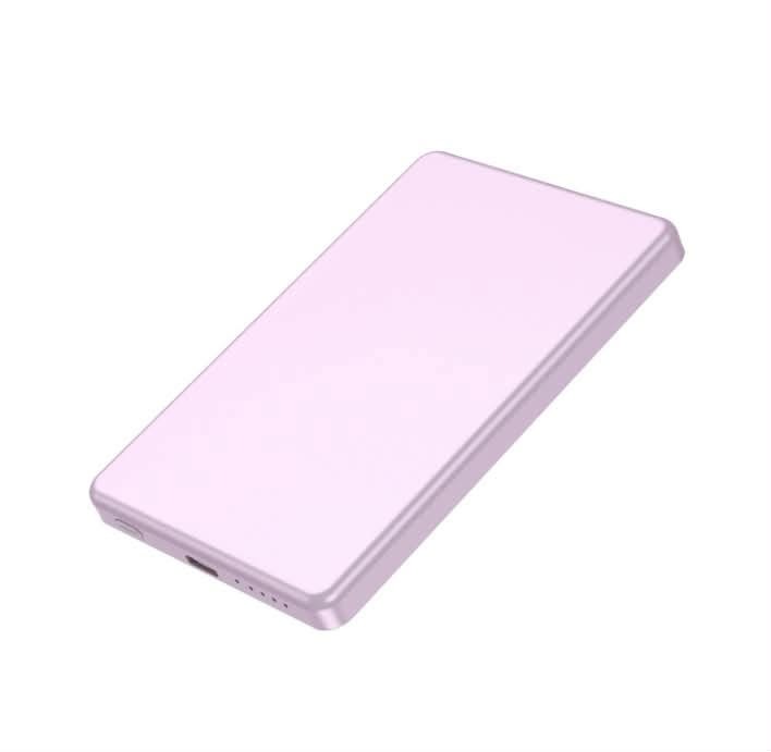 5000mAh Portable Charger 8.5mm Slim Aluminum Alloy PD20W Type-C Wireless Magnetic Power Bank